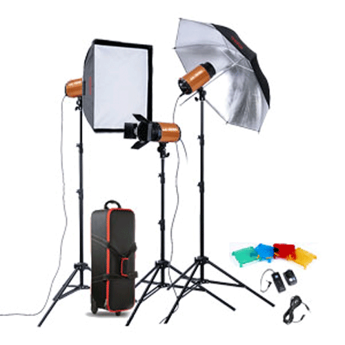 El mejor Kit de iluminación para fotografía y vídeo en estudio