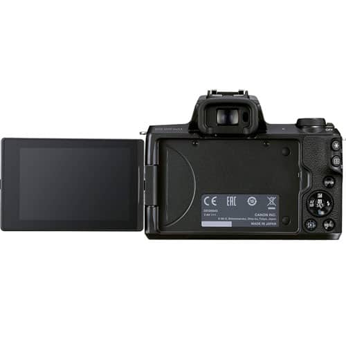 Cámara fotográfica CANON EOS M50 mark ll video 4k mirrorless con
