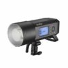 Godox AD400 Pro AD400Pro 400 Ws GN72 TTL Pila Monolight, 1/8000 HSS Flash Luz estroboscópica para exteriores, sistema Godox 2.4G integrado, 390 pops de potencia completa, 0.01-1s tiempo de reciclaje, lámpara de modelado LED de 30 W